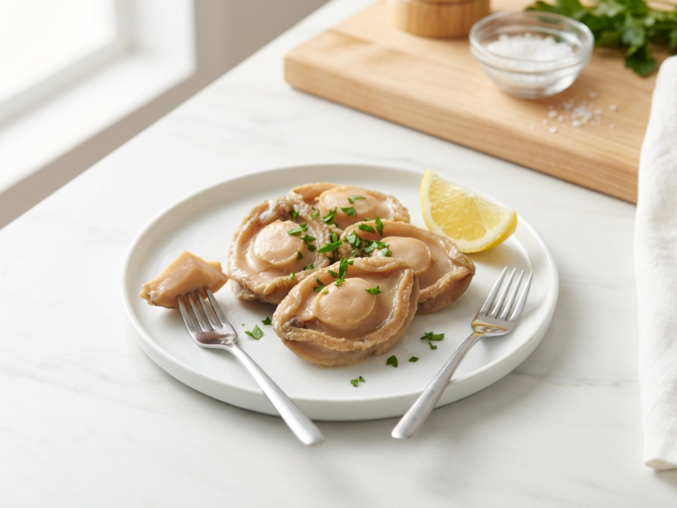 Wild Atlantic Jade Abalone: Fully Shucked & Tender Cut - Steakhouse Quality